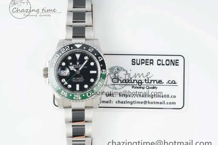 MiroTime 0109 GMT Master II 126720 VTNR LHD 904L SS NTF1:1 Best Edition on Oyster Bracelet VR3186 CHS WellDesigned 2295